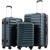 COOLIFE Luggage 3 Piece Set Suitcase Spinner Hardshell Lightweight TSA Lock