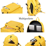 Laptop School Backpack for Men Women, USB Charging Bookbag Fits 14 inch Laptop