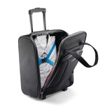 American Tourister Rolling Tote Travel, Black/Grey, One Size