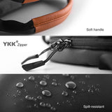 tomtoc Travel Messenger Bag 15.6 Inch with Protective Laptop Compartment Briefcase Shoulder Bag Fit for 13 - 15 Inch HP Dell Acer Lenovo Asus Samsung Notebook Tablet, Black