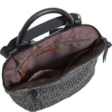 The Sak Loyola Crochet Mini Convertible Backpack, urban static