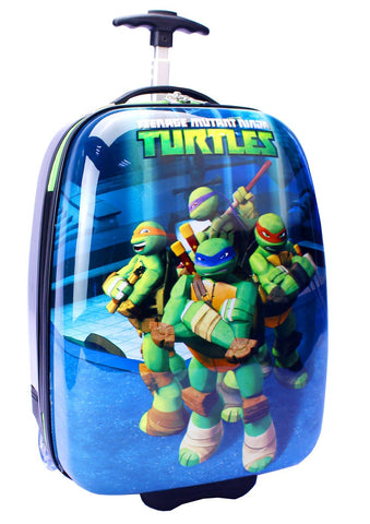 Nickelodeon Teenage Mutant Ninja Turtles Hard Shell Luggage, Green, One Size