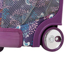 J World New York Sunrise Rolling Backpack, Baby Birdy, 18-Inch