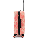 BADGLEY MISCHKA Essence 2 Piece Hard Spinner Luggage Set (Pink Lace, Medium+Carry-on)