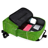 Backpack Half Of Football Field Or Soccer Laptop Bag 14 Inch Lightweight for Men/Women