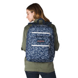 JanSport Big Student Backpack - Navy Field Floral - Oversized