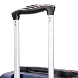 DUKAP Luggage - Crypto Collection - Lightweight Hardside Spinner 28'' Inches - Two Tone (Wine/Blue) - Suitcases with Wheels