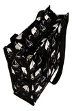12 in by 13 in Tote Bag w/Mesh Water Bottle Pocket (Sailboat)