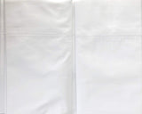 Bellino Hotel Collection Italy Solid White Luxury 4pc Sheet Set 100% Cotton Percale (King)