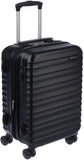 AmazonBasics Hardside Carry On Spinner Travel Luggage Suitcase - 21 Inch, Black