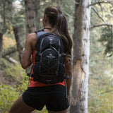 TETON Sports Oasis 1100 Hydration Pack; Free 2-Liter Hydration Bladder; For Backpacking, Hiking, Running, Cycling, and Climbing; Black