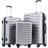 COOLIFE Luggage 3 Piece Set Suitcase Spinner Hardshell Lightweight TSA Lock