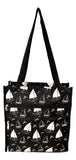 12 in by 13 in Tote Bag w/Mesh Water Bottle Pocket (Sailboat)