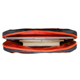 13 inch Nylon Shoulder Bag College Satchel Grey and Orange for HP Chromebook, EliteBook, Envy, Pro Slate 12, ProBook, Spectre x360, Stream 11.6 inch 12.5 inch 13.3 inch Tablet Laptop