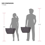 SWISSGEAR Multi-Functional 13-inch Laptop Messenger Bag | Travel, Work, School | Men's and Women's - Heather Gray