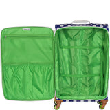 it luggage Summer Spots 3 Piece Lightweight Expandable Spinner Luggage Set (Dark