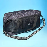 Victoria's Secret PINK Marble Weekender Duffle Bag Oversized Travel New
