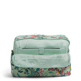 Vera Bradley Signature Cotton Deluxe Weekender, Mint Flowers