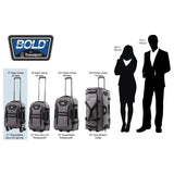 Travelpro Bold 21" Carry-on, Expandable Spinner Luggage With Easy-access Tablet Sleeve, Blue/Black
