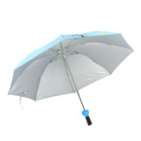 Fakeface Novelty Womens Mens Wine Vase Shaped Bottle Three Folding Umbrella Anti-UV Sun Shade Rain Compact Collapsible Portable Travel Umbrella