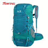 13.21gal Multifunctional Hiking Backpack With Rain Cover, Durable Nylon Storage Bag, Portable Waterproof Sports Bag For Outdoor Travel, Hiking, Camping And Mountaineering