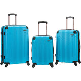 Rockland Luggage Sonic 3 Piece Hardside Spinner Luggage Set