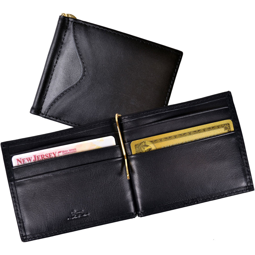 Royce Leather RFID Blocking Money Clip Wallet