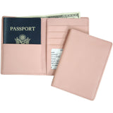Royce Leather Bifold Wallet and Passport Travel Document Organizer 