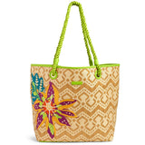 Vera Bradley Straw Beach Tote