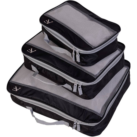 American Flyer Hot 3pc Packing Cube Set