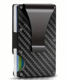 Carbon Fiber Men's Card Holder Carbon Fiber Wallet Wallet Men's Wallet Stainless Steel Card Holder Wallet