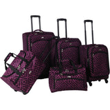 American Flyer Astor 5pc Luggage Set