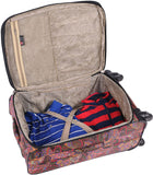 American Flyer Paisely 5 Piece Spinner Luggage Set