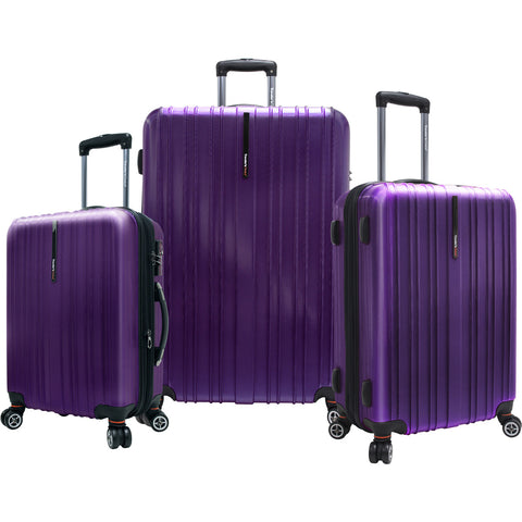 Traveler's Choice Tasmania 100% Pure Polycarbonate 3 Piece Expandable Spinner
