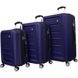 Mia Toro Moderno Hardside Spinner 3 Piece Set