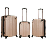 Rockland Luggage Sonic 3 Piece Hardside Spinner Luggage Set