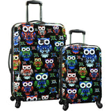 Traveler's Choice Owl 2 Pc Expandable Spinner Set