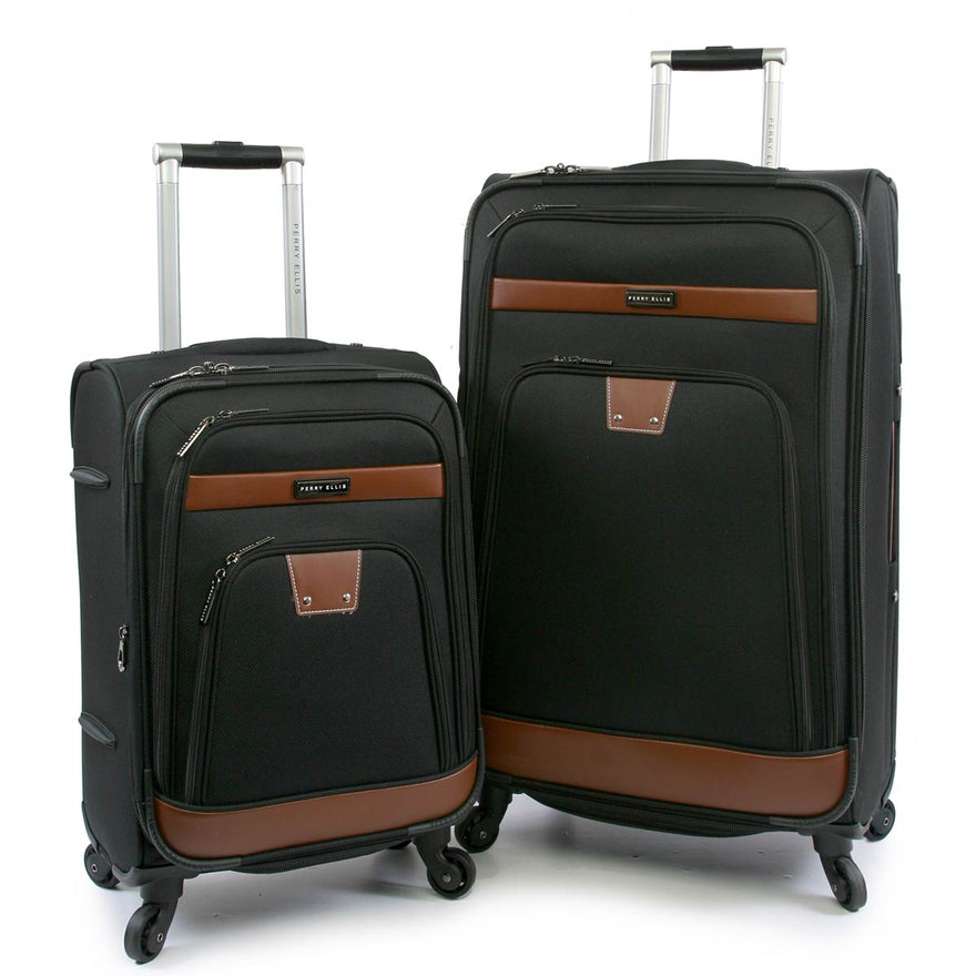 Perry Ellis Premise 2PC Spinner Luggage Set