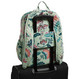Vera Bradley Signature Cotton Campus, Mint Flowers