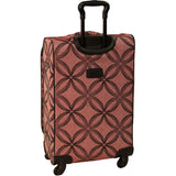 American Flyer Silver Clover 5pc Spinner Luggage Set