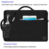 Universal 11.6 12.5 Inch Laptop Tote Shoulder Messenger Bag Backpack Briefcase