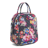 Vera Bradley Women's Signature Cotton Lunch Bunch Lunch Bag, Pretty Posies, One Size