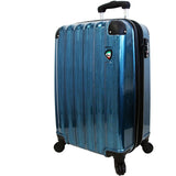 Mia Toro Spazzolato Lucido Hardside Spinner Carry On - Luggage Factory