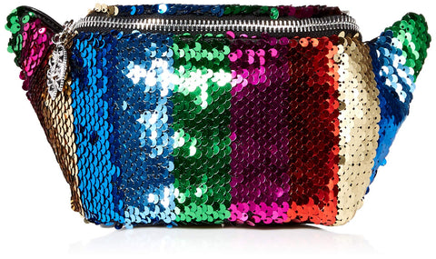 Betsey Johnson Spectrum Spectacular Belt Bag,  Rainbow, One Size
