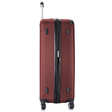 DUKAP Luggage - Intely Collection - Hardside Spinner 28'' inches with Integrated Weight Scale (Wine) - Suitcases with Wheels