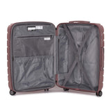 it luggage 21" Prosperous Hardside Expandable Carry-on with TSA Lock, Metallic Pink
