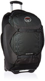 Osprey Packs Sojourn Wheeled Luggage, Flash Black, 60 L/25"
