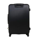 Macbeth Collection Women's Black Molded Quilt 27in Rolling Luggage