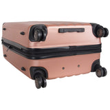 Kenneth Cole Reaction Reverb Hardside 8-Wheel 3-Piece 20" Carry-on, 25", 29" Luggage Set, Rose Gold,