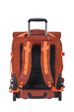 Samsonite Ziproll - Duffle/Backpack Small with Wheels Suitcase 55 cm, Burnt orange (Orange) - 116880/1156